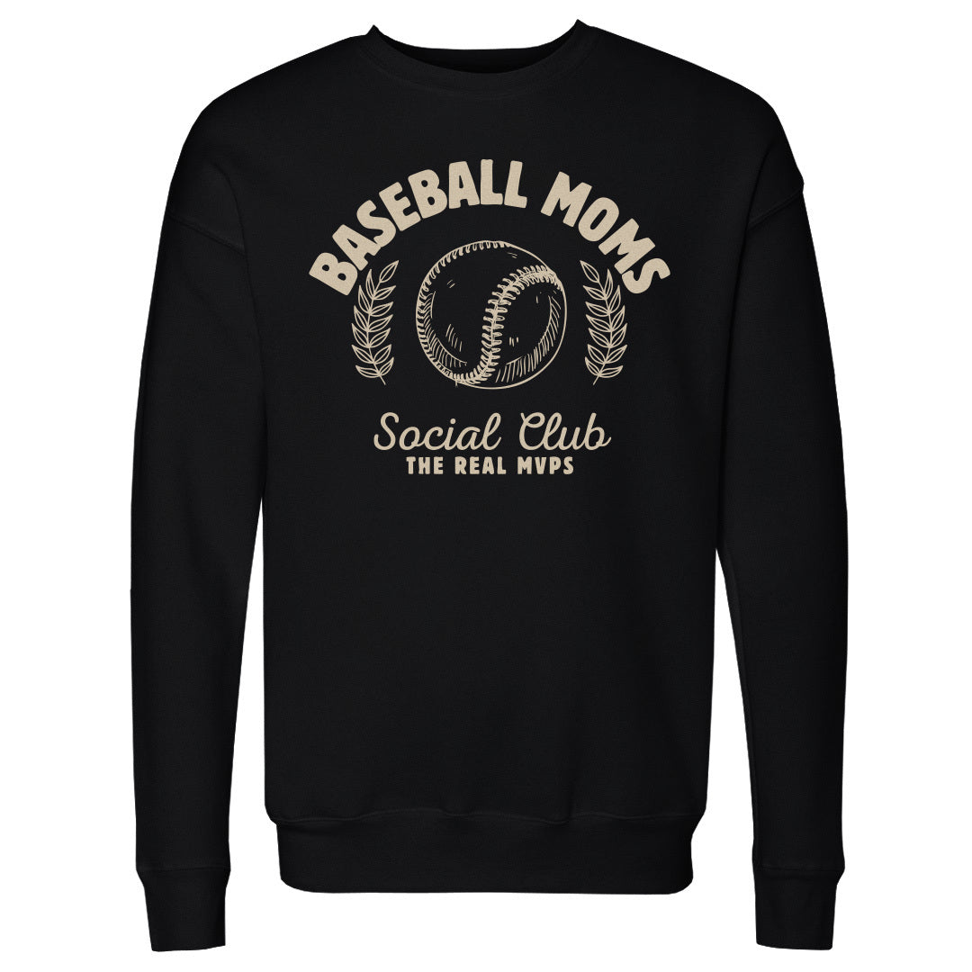 Adult Sweatshirt Vandegrift Baseball Moms Real