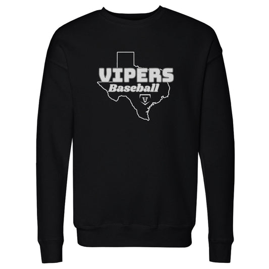 Adult Sweatshirt Vandegrift Baseball Texas
