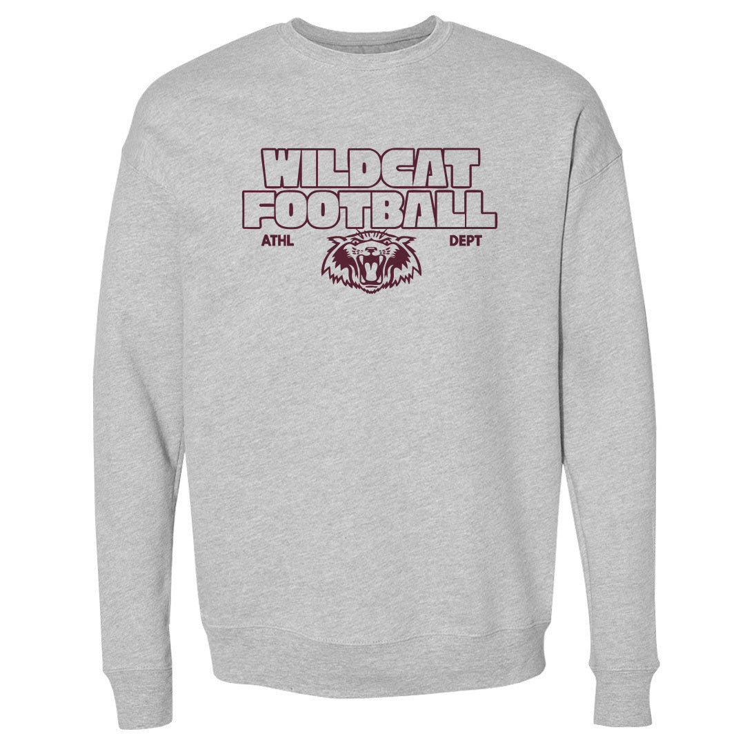 Adult Sweatshirt Plano Wildcat Football 26