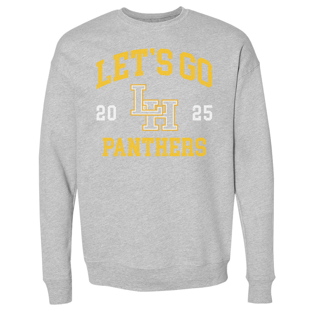 Crown Trio Liberty Hill Panthers Let's Go Logo 2025 WHT