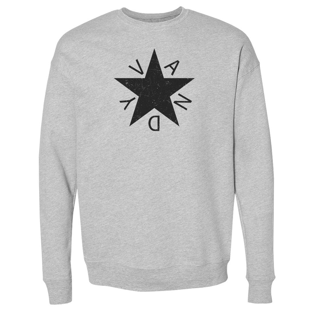 Adult Sweatshirt Vandy Star - On White & Gray