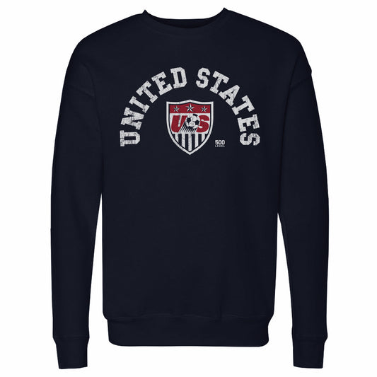 Adult Sweatshirt U.S. Soccer Retro Arch WHT