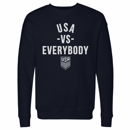 Adult Sweatshirt U.S. Soccer Vs. Everybody WHT