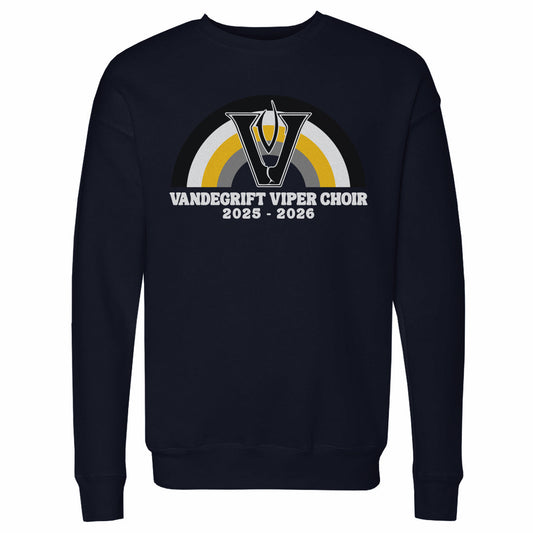Adult Sweatshirt Yellow Rainbow