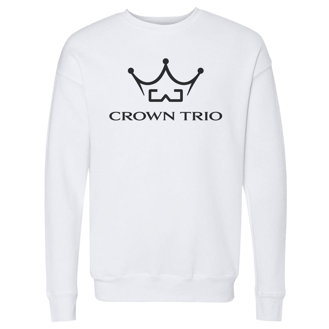 Men's Sweatshirt Crown Trio Logo Stacked