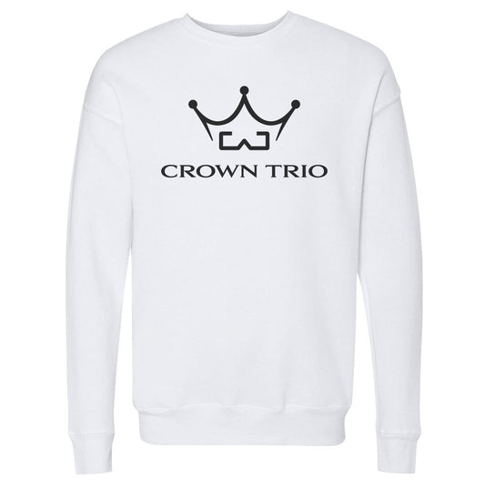 Men's Sweatshirt Crown Trio Logo Stacked