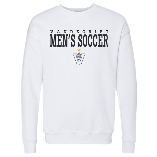 Adult Sweatshirts Gold Star White