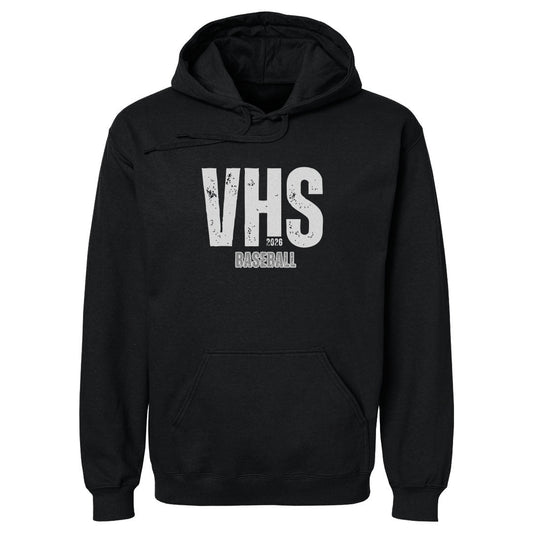 Adult Hoodie Vandegrift Baseball VHS Grunge