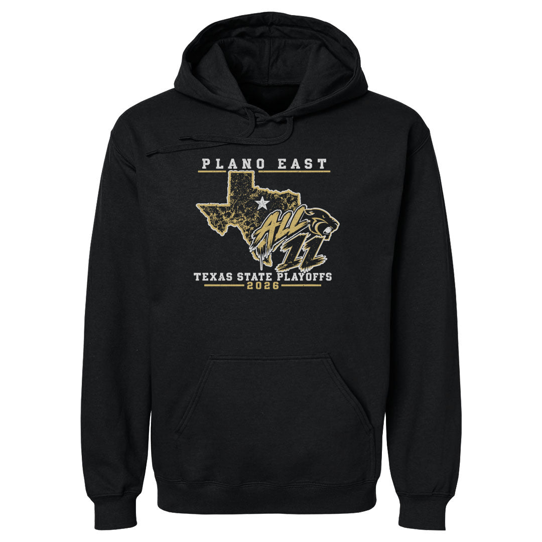 "No Roster" Front only Adult Hoodie Playoffs 2026 Plano East