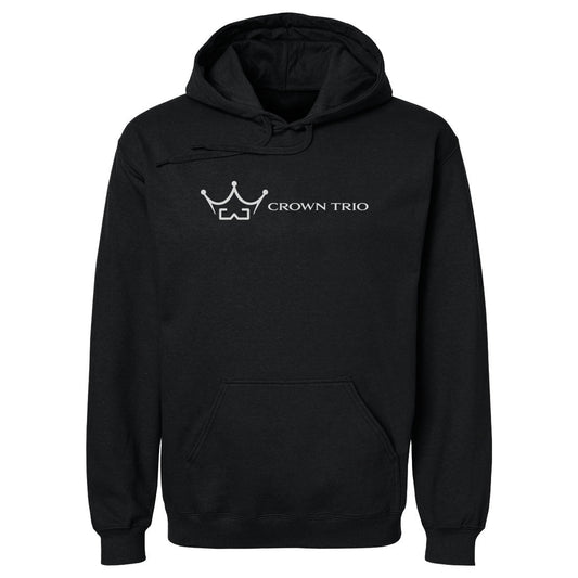 Men's Hoodie Crown Trio Logo Horizontal