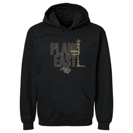 Adult Hoodie Vertical Cursive