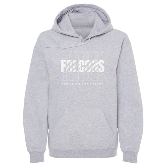 Adult Hoodie Four Points Falcons Repeat