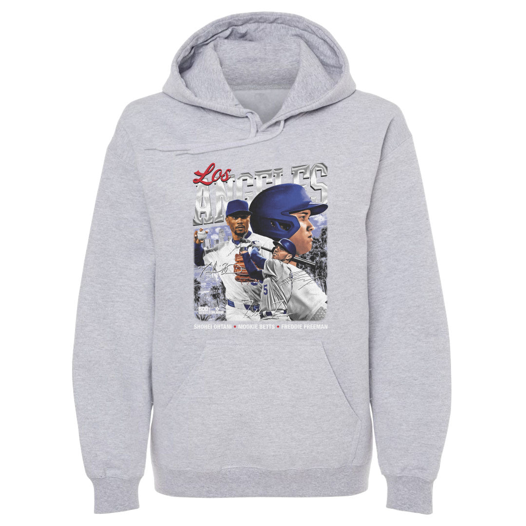 Shohei Ohtani Mookie Betts & Freddie Freeman Los Angeles D Trio WHT