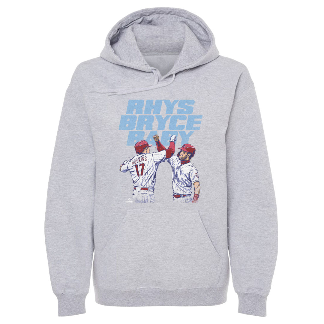 Bryce Harper & Rhys Hoskins Philadelphia Rhys Bryce Baby WHT