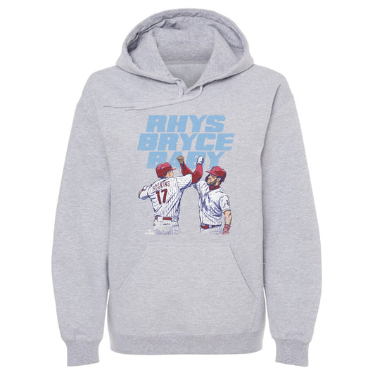 Bryce Harper & Rhys Hoskins Philadelphia Rhys Bryce Baby WHT
