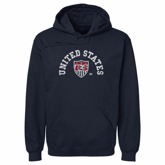 Adult Hoodie U.S. Soccer Retro Arch WHT