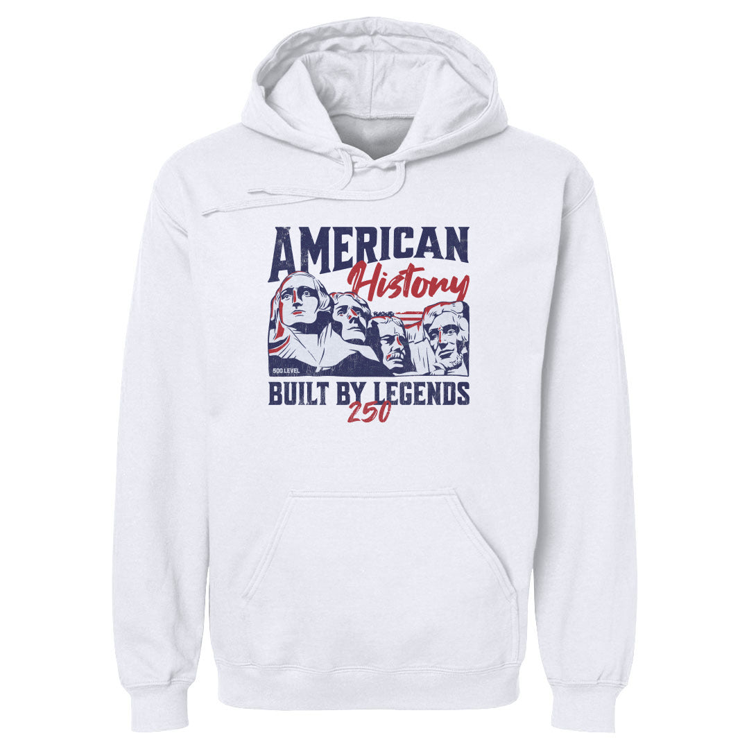 Adult Hoodie USA America 250 Years Built By Legends