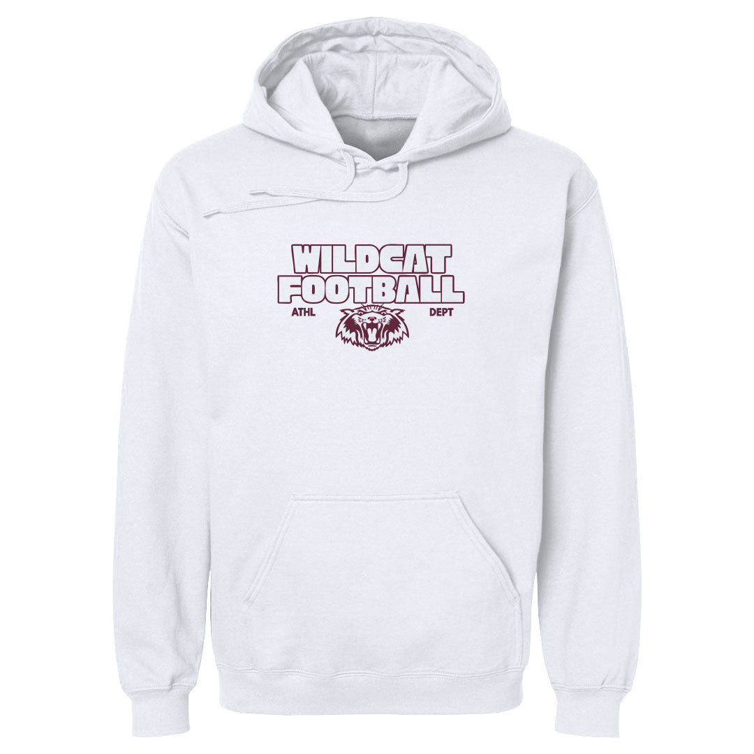 Adult Hoodie Plano Wildcat Football 26