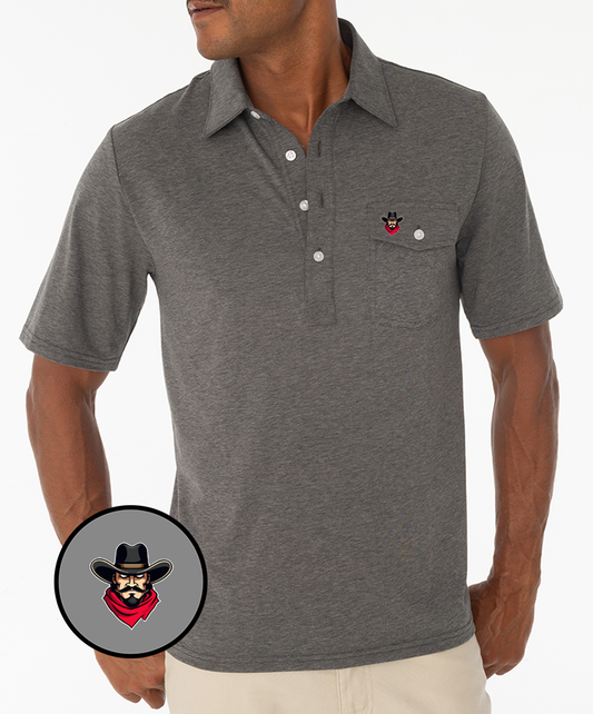 Outlaws - Performance Players Shirt - Heather Grey