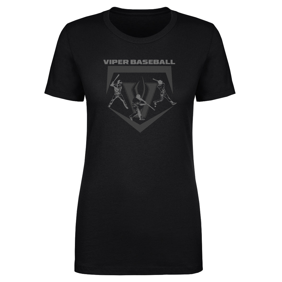Women's Tee Vandegrift Baseball Logo Silhouette