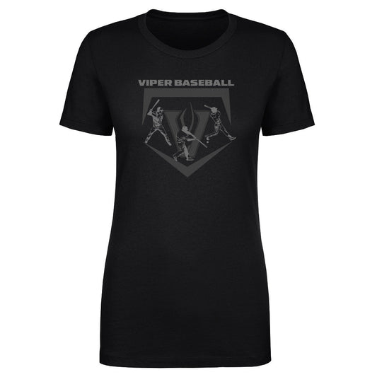 Women's Tee Vandegrift Baseball Logo Silhouette