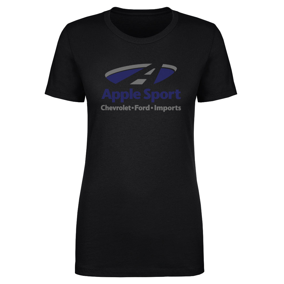 Women's Tee Apple Sport Chevy/Ford/Imports BLK