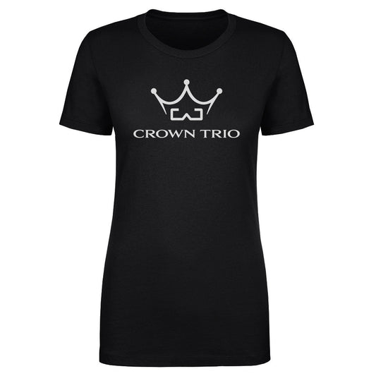 Women's Tee Crown Trio Logo Stacked