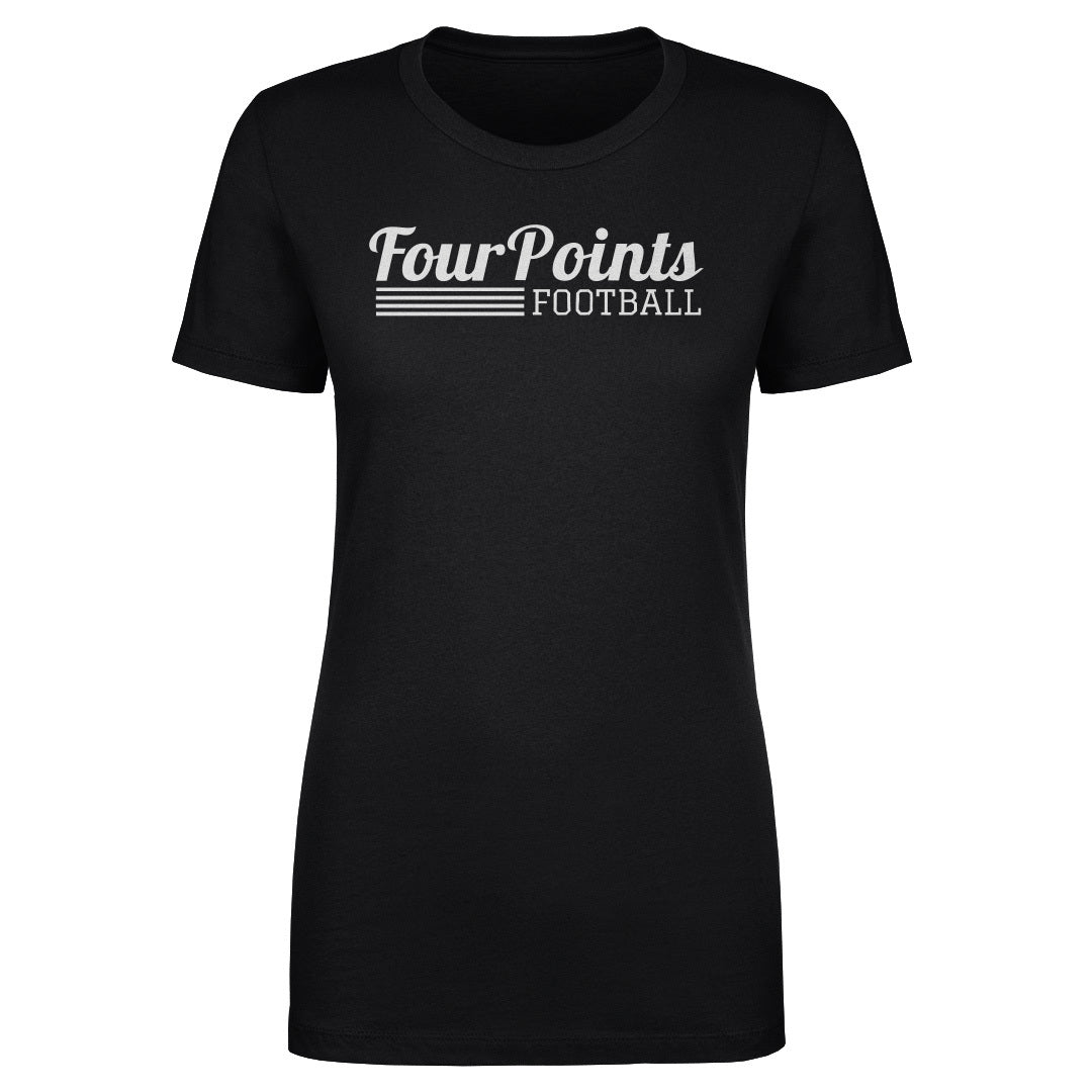 Women's Tee Four Points Script