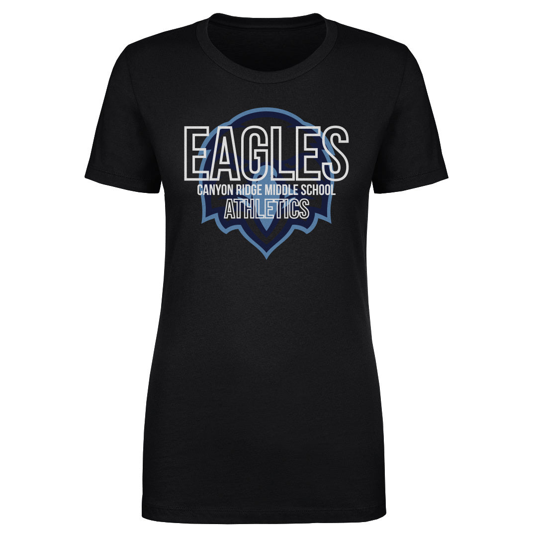 Women's Tee Canyon Ridge Athletics Outline