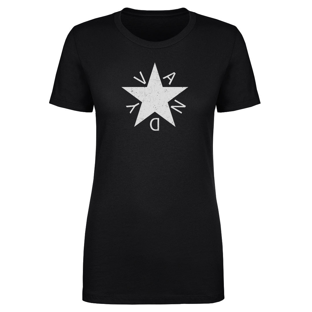 Women's Tee Vandy Star - on black