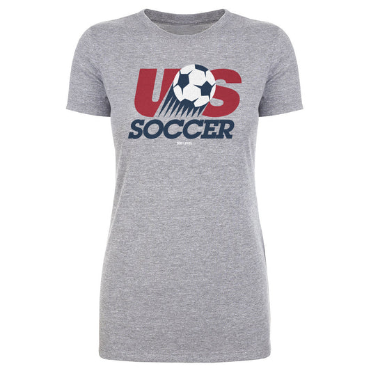 Women's Tee U.S. Soccer Retro Logo WHT