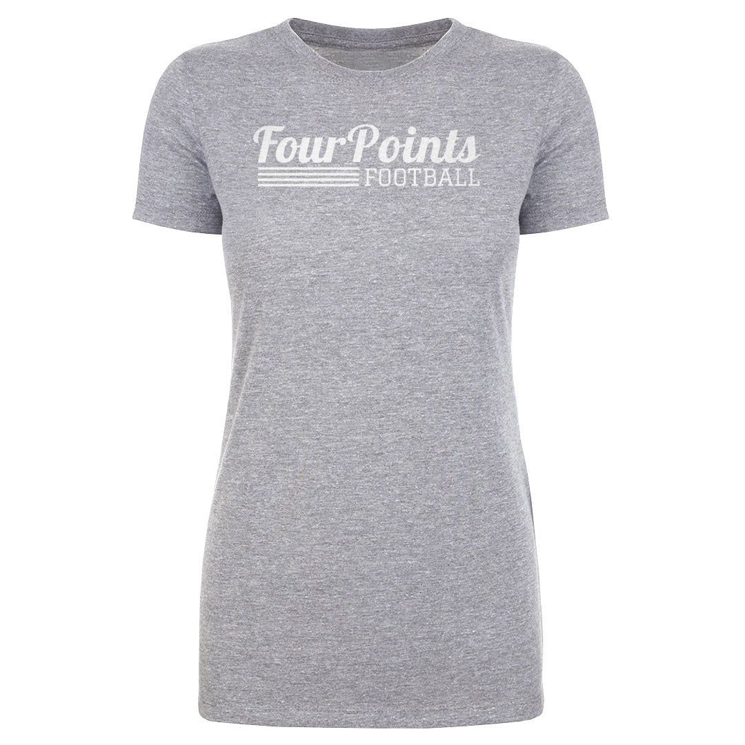 Women's Tee Four Points Script
