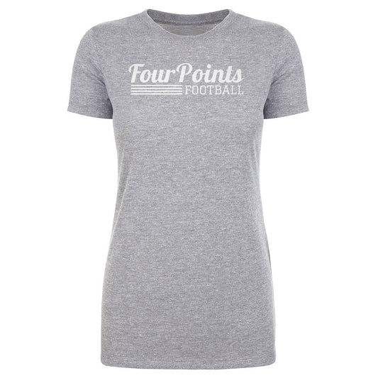 Women's Tee Four Points Script