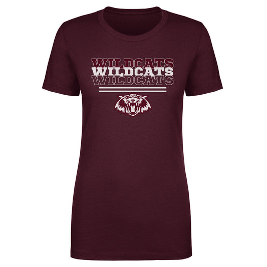 Women's Tee Plano Wildcats 2603