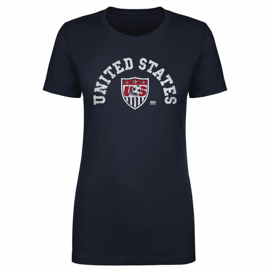 Women's Tee U.S. Soccer Retro Arch WHT