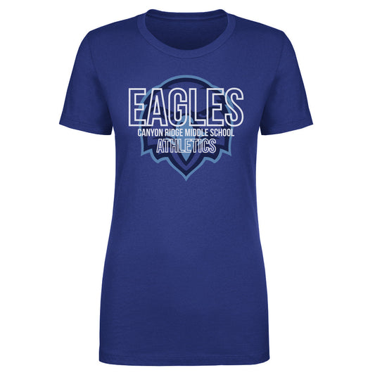 Women's Tee Canyon Ridge Athletics Outline