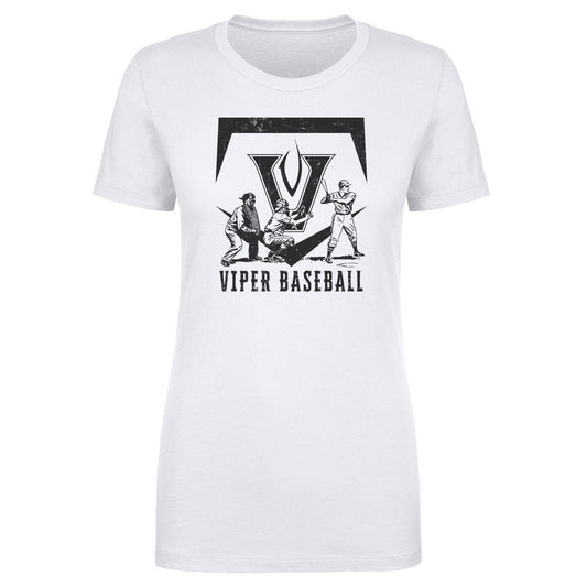 Women's Tee Old School Baseball