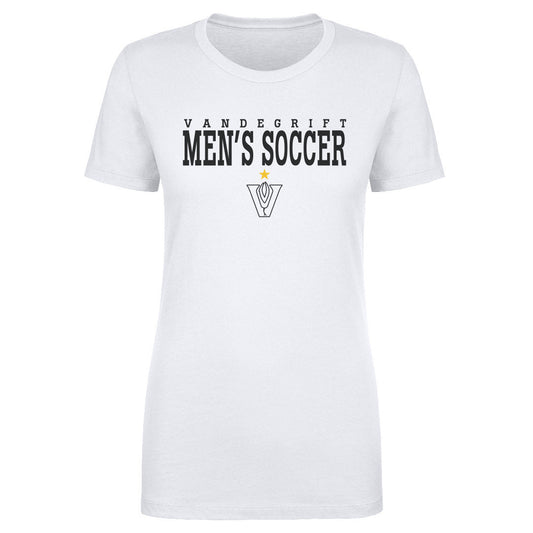 Women's Tee Gold Star White