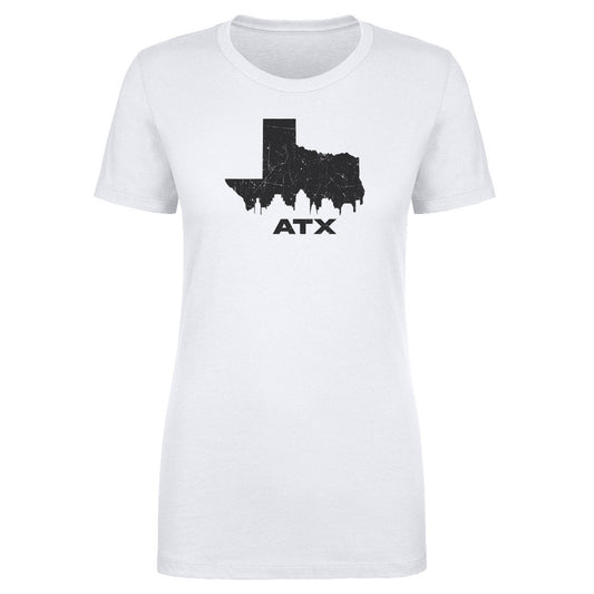 Women's Tee Austin Texas ATX 1