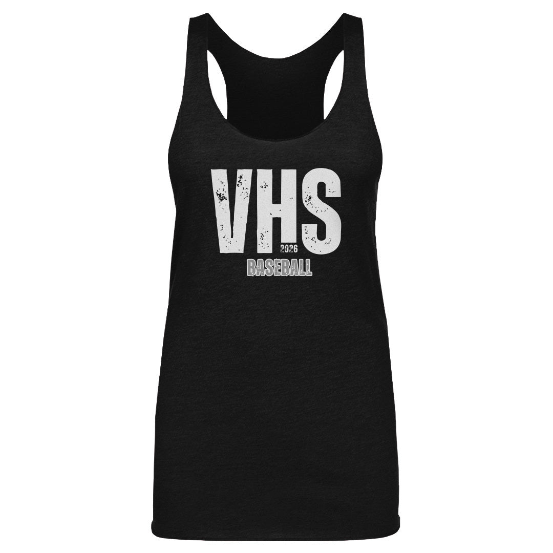 Women's Tank Vandegrift Baseball VHS Grunge