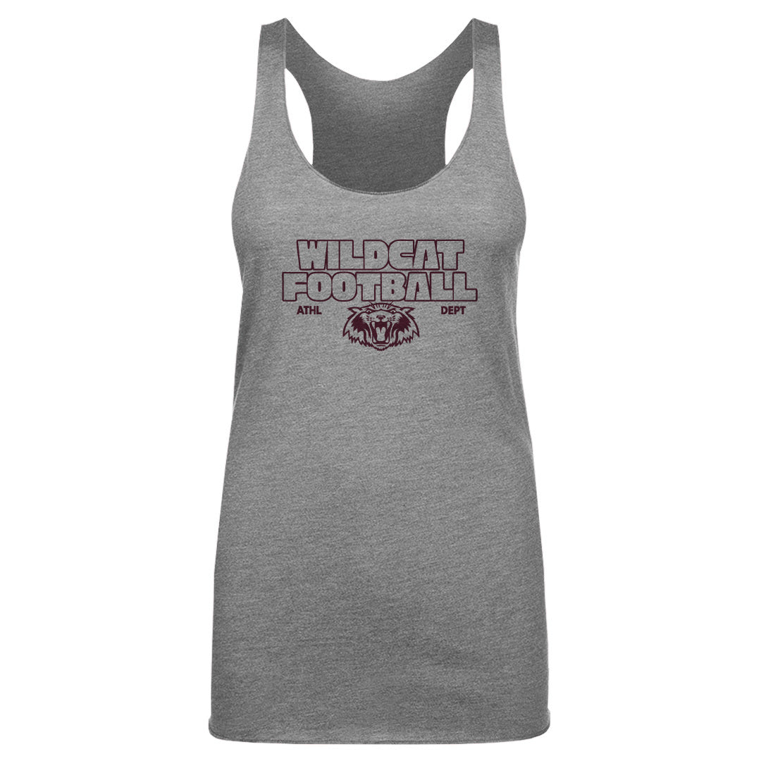 Women's Tank Plano Wildcat Football 26