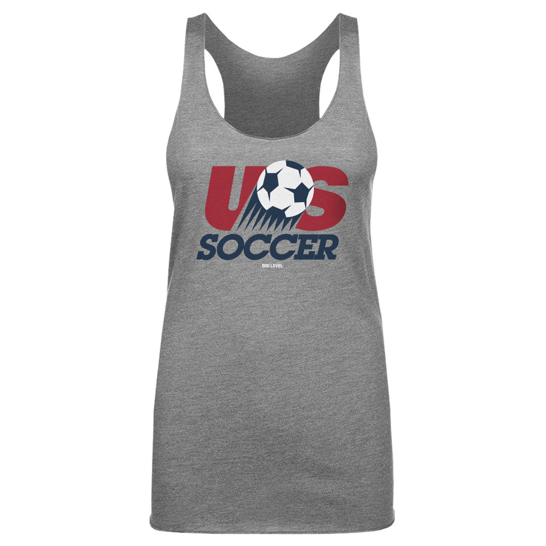 Women's Tank U.S. Soccer Retro Logo WHT