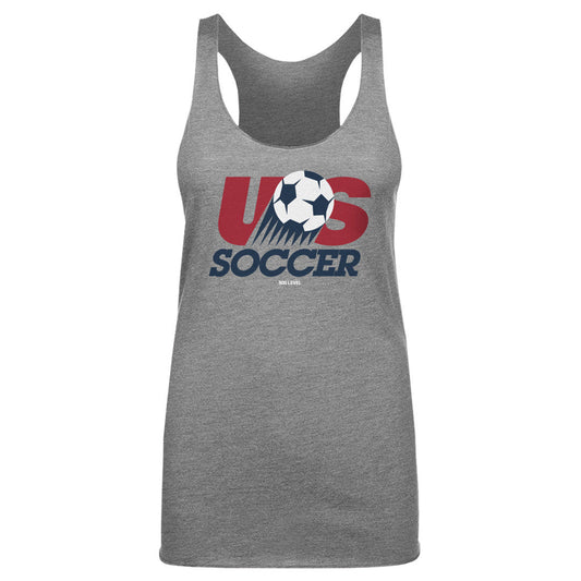 Women's Tank U.S. Soccer Retro Logo WHT