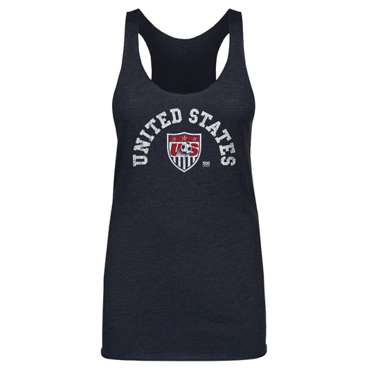 Women's Tank U.S. Soccer Retro Arch WHT