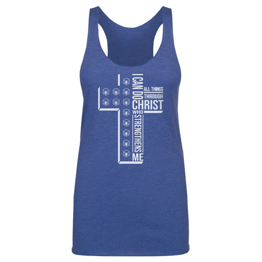 "Front Only" Women's Tank "I Can Do All Things"