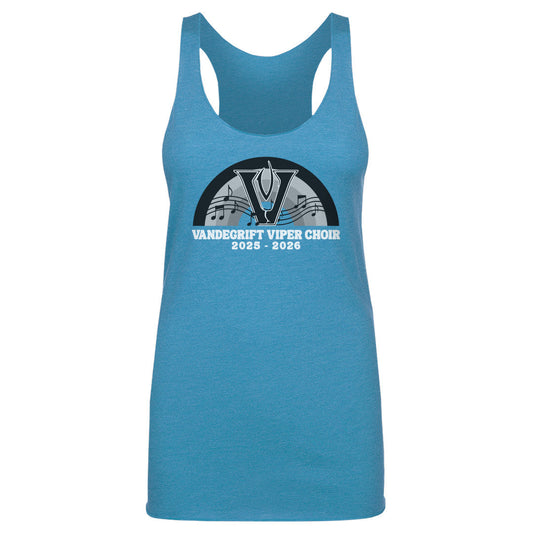 Women's Tank Viper Choir Rainbow Notes
