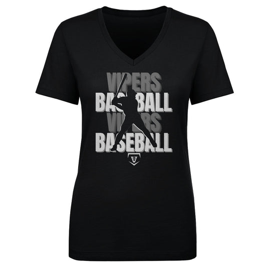 Women's V Neck Vandegrift Baseball Silhouette