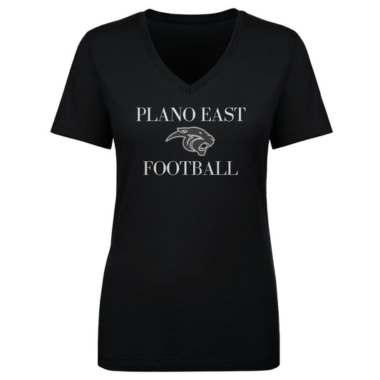 Women's V Neck Plano East Football 2