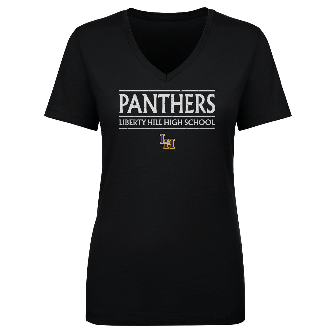 Women's V Neck Wordmark