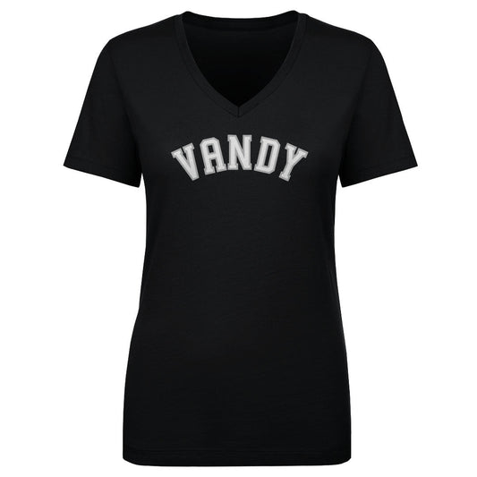 Women's V Neck Vandy Block